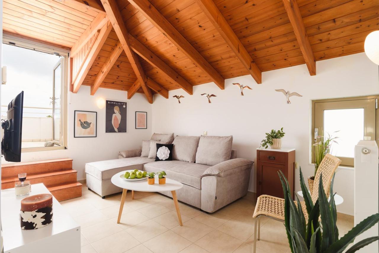 イアリソス Marilena Mare Seaside Houseヴィラ エクステリア 写真
