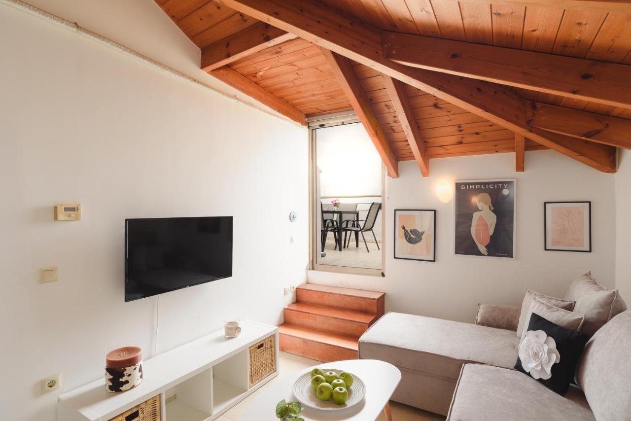 イアリソス Marilena Mare Seaside Houseヴィラ エクステリア 写真